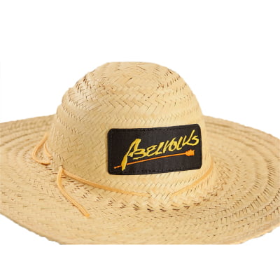 Chapéus de Palha Personalizado Abelvolks kit com 4 Peças
